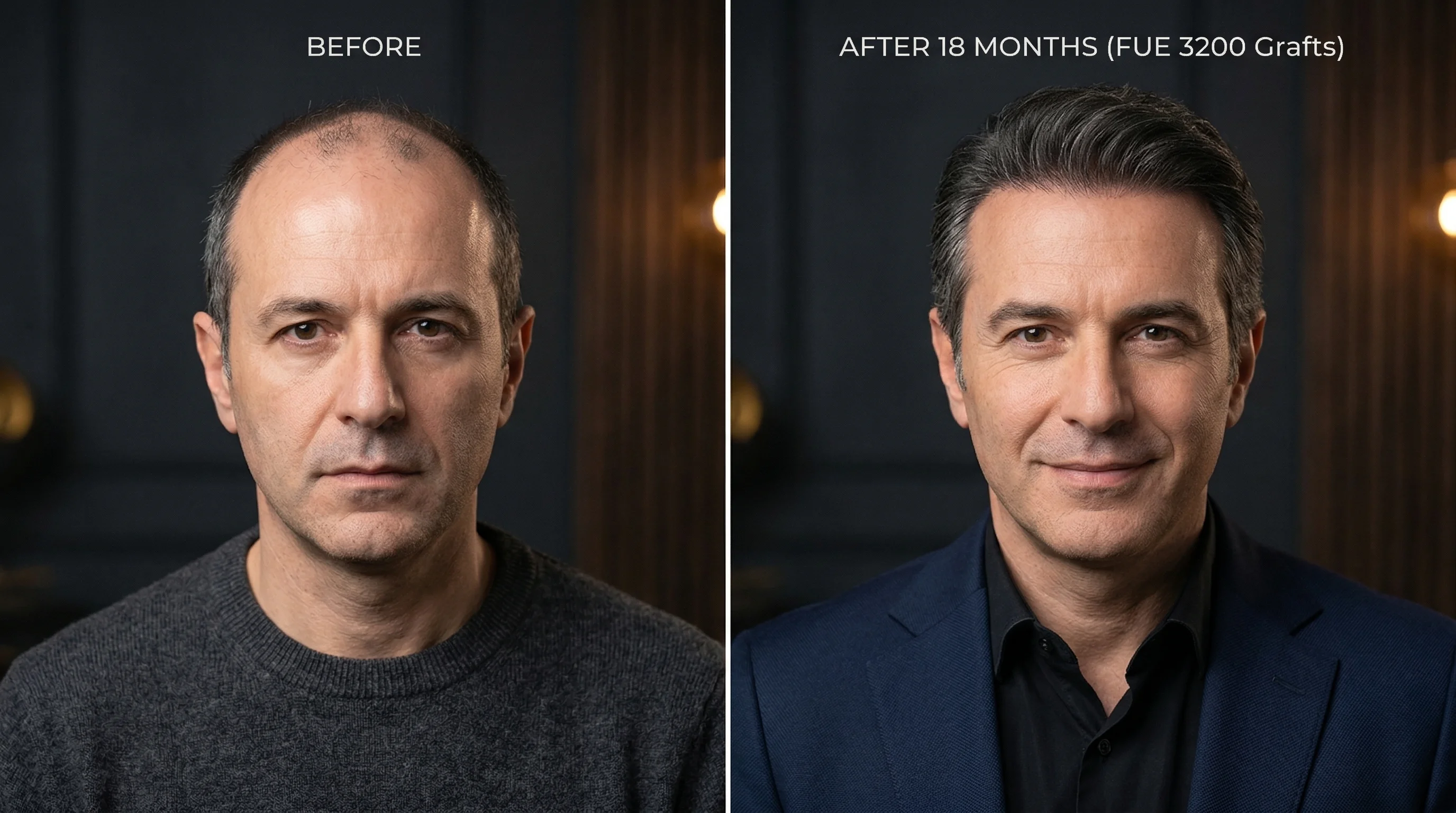 Caso FUE paziente 51 anni